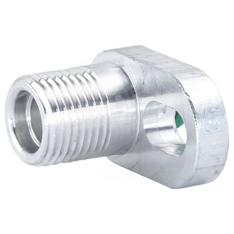 FITTING, CONDENSER, DRIER, DENSO, 6 MIOR, R134A PAD, LIQUID, 10.16MM